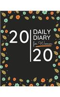 2020 Daily Diary for Women