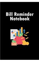 Bill Reminder Notebook