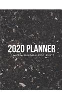 2020 Coal Daily Planner: Hourly Appointment Diary Agenda for Work with Notes & To Do List (Daily Hourly Layout - 1 Jan / 31 Dec - 8.5x11")