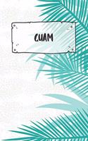 Guam: Dotted Travel Diary Notebook or Journey Dotted Grid Journal - Holiday Trip Pocketbook for Men and Women with Dots