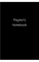 Payton's Notebook