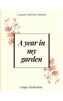 A year in my garden, Unique herbarium