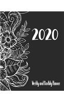 2020 Weekly And Monthly Planner: 2020 Weekly & Monthly Planner, Agenda, Inspirational Quotes, Daily To-Do Lists And Habit Tracker
