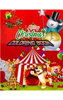 Merry Christmas coloring book: An Adult Coloring Book with Fun, Easy, and Relaxing Designs Paperback