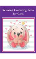 Relaxing Colouring Book for Girls