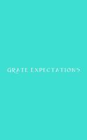 Grate Expectations Notebook: Lined Journal, 120 Pages, 6 x 9, Work Secret Santa Gift, Turquoise Matte Finish (Grate Expectations Journal)