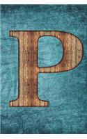 Monogrammed Notebook - P