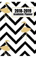 2018-2019 Academic Planner: Daily, Weekly, and Monthly Calendar Planner and Organizer for Students for the Academic Year 2018-2019 (6x9) V4