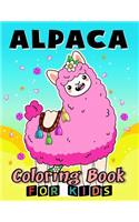 Alpaca Coloring Book for Kids: Coloring Book Easy, Fun, Beautiful Coloring Pages