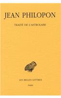 Jean Philopon, Traite de l'Astrolabe