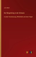 Bürgerkrieg in der Schweiz