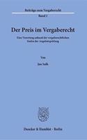 Der Preis Im Vergaberecht