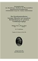 Das Erstarkungswachstum Krautiger Dikotylen, Mit Besonderer Berücksichtigung Der Primärem Verdickungsvorgänge