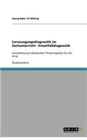 Lernausgangsdiagnostik im Sachunterricht - Einzelfalldiagnostik