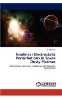 Nonlinear Electrostatic Perturbations in Space Dusty Plasmas