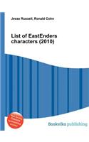 List of Eastenders Characters (2010): (English)