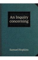 An Inquiry Concerning