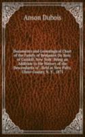 Documents and Genealogical Chart of the Family of Benjamin Du Bois; of Catskill, New York: Being an Addition to the History of the Descendants of . Held at New Paltz, Ulster County, N. Y., 1875