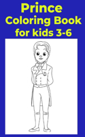 Prince Coloring Book for kids 3-6