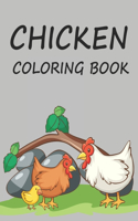Chicken Coloring Book: Chicken Coloring Book For Kids