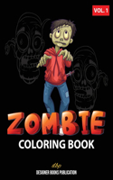 Zombie Coloring Book