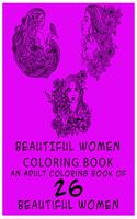 Beautiful Women Coloring Book