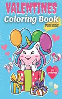 Valentines Coloring Book For Kids