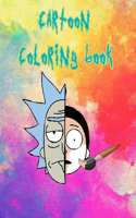 Cartoon coloring book.