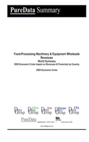 Food-Processing Machinery & Equipment Wholesale Revenues World Summary: 2020 Economic Crisis Impact on Revenues & Financials by Country