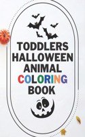 Toddlers Halloween Animal Coloring Book: Learn Fun Facts, Practice Handwriting, and Color Hand Drawn Illustrations Preschool, Kindergarten ... (Educational Coloring Books for Kids)