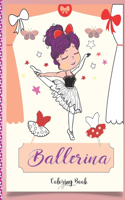 Ballerina Coloring Book