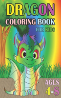 Dragon Coloring Book for Kids Ages 4-8