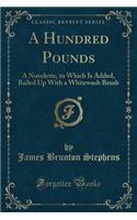 A Hundred Pounds: A Novelette, to Which Is Added, Bailed Up with a Whitewash Brush (Classic Reprint)