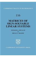 Matrices of Sign-Solvable Linear Systems