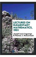 Lectures on Elementary Mathematics
