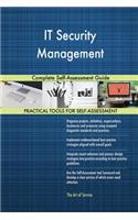 IT Security Management Complete Self-Assessment Guide