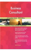 Business Consultant A Complete Guide - 2020 Edition