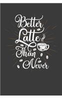 Better Latte Than Never