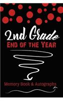 2nd Grade End of the Year Memory Book & Autographs