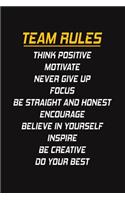 Team Rules