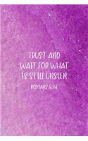 Trust and Wait For What Is Still Unseen Romans 8