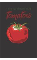 Tomato Notebook Journal