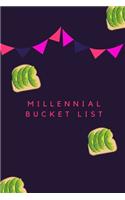 Millennial Bucket LIst: Novelty Bucket List Themed Notebook