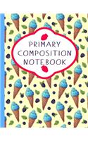 Primary Composition Notebook: Blank Notebook With Picture Box