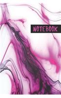 Smoky Ink Notebook: Medium Ruled 6x9 Journal - 120 Lightly Lined Pages