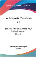 Les Menuets Chantants V1