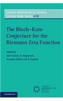 Bloch-Kato Conjecture for the Riemann Zeta Function