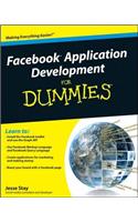 Facebook Application Development For Dummies