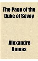 The Page of the Duke of Savoy