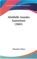 Abulfathi Annales Samaritani (1865)